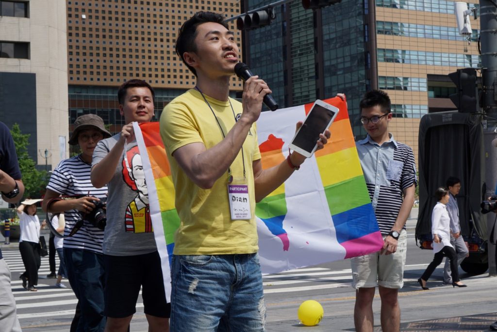 Celebrating Marriage Equality In Taiwan Pink Singers